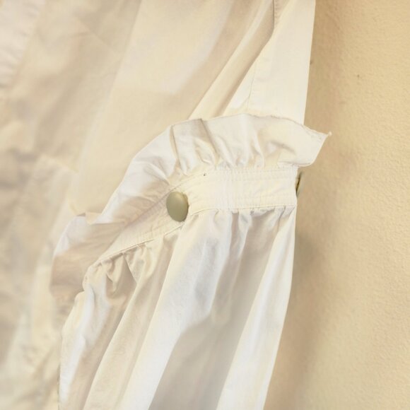 Yohji Yamamoto Takeshi Kosaka By Y's Pink Label White Shirt Removable Slv Sz 2 - Picture 10 of 16